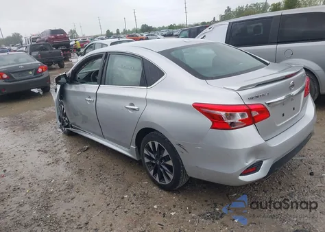 2018 Nissan Sentra Sr из США, поврежденный, VIN 3N1AB7AP1JY308078